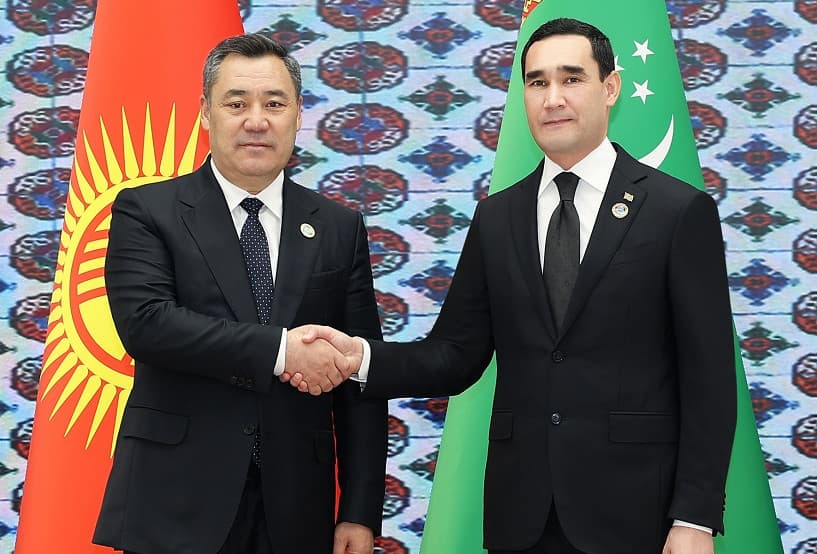 Aşgabat we Bişkek ykdysady we ynsanperwer gepleşikleri artdyrýar