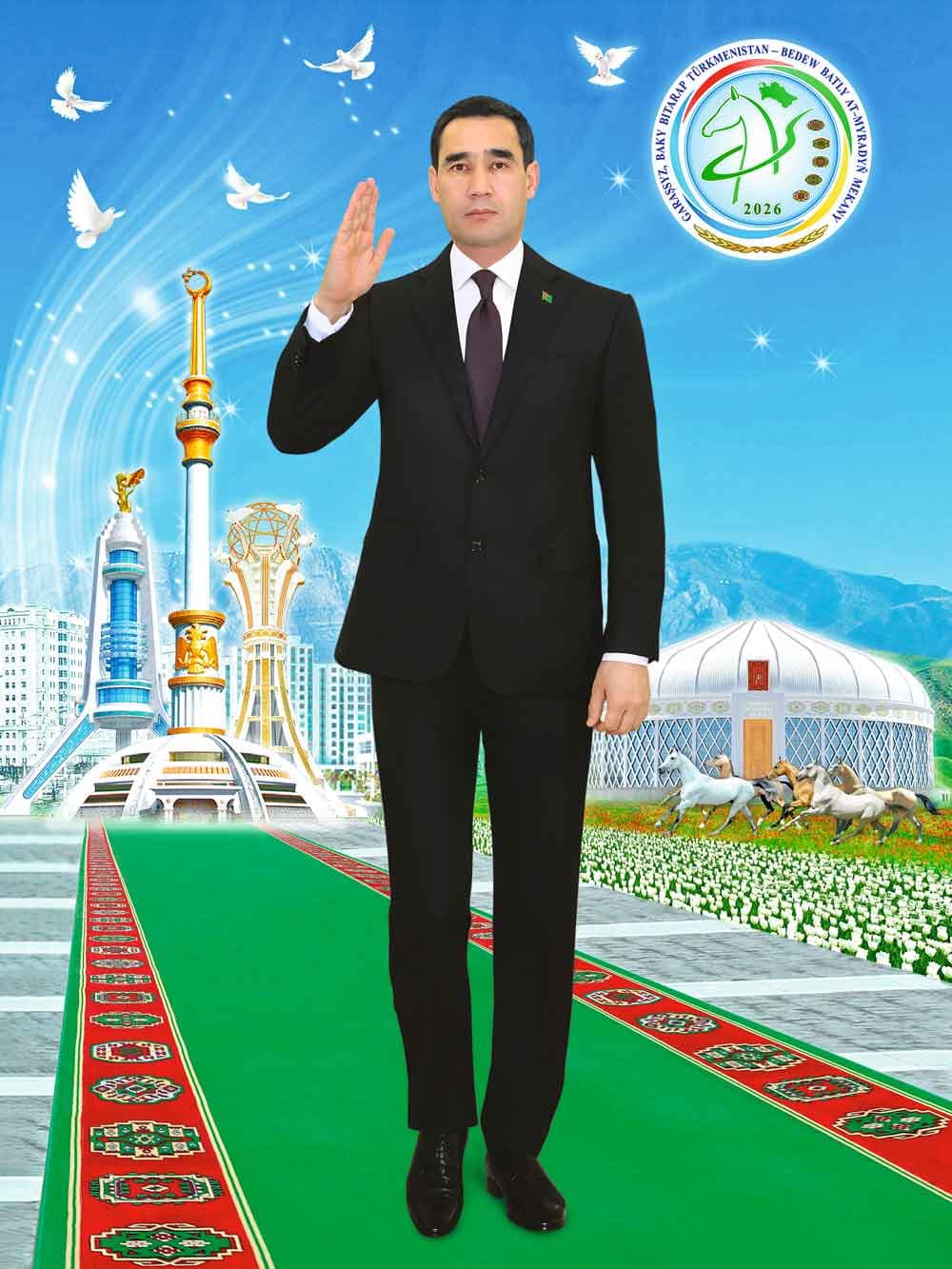 Türkmenistanyň Prezident watandaşlaryny Garaşsyzlygyň 35 ýyllygy bilen gutlady