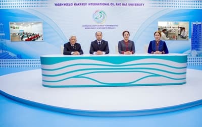 Türkmenistanyň nebitgaz uniwersitetinde Samarkantda geçirilen «C5+1» işewürler maslahatynyň netijeleri ara alnyp maslahatlaşyldy