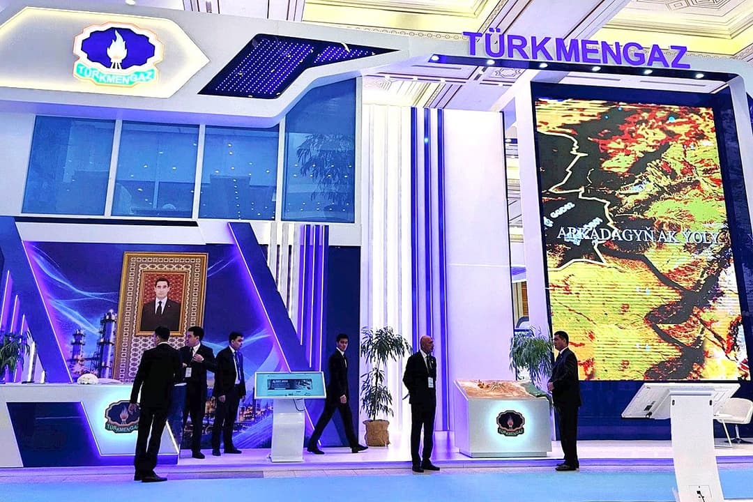 Стенд Государственного концерна «Туркменгаз» представлен на выставке OGT 2026 в Ашхабаде