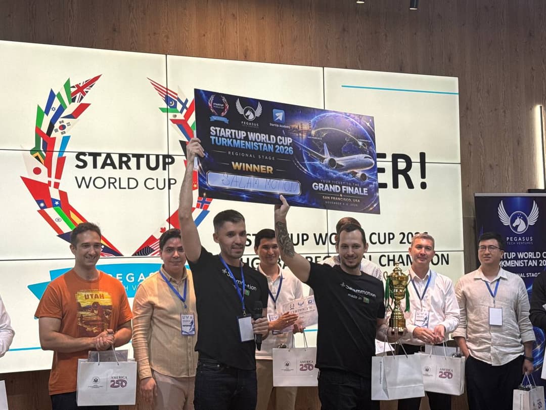 Стартап SalamMotion из Ашхабада вышел в финал Startup World Cup