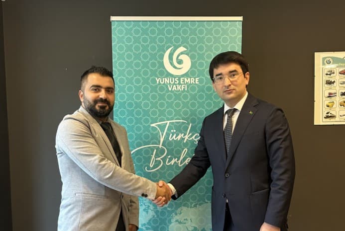 Türkmenistan we Ýunus Emre instituty hyzmatdaşlygy ara alyp maslahatlaşdylar