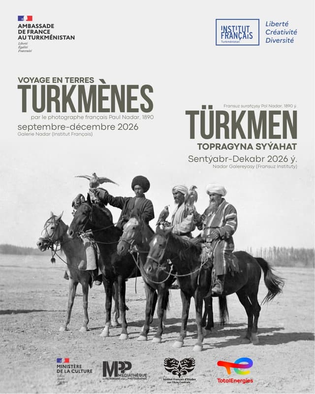 Aşgabatda fransuz fotosuratçysy Pol Nadaryň sergisi geçiriler