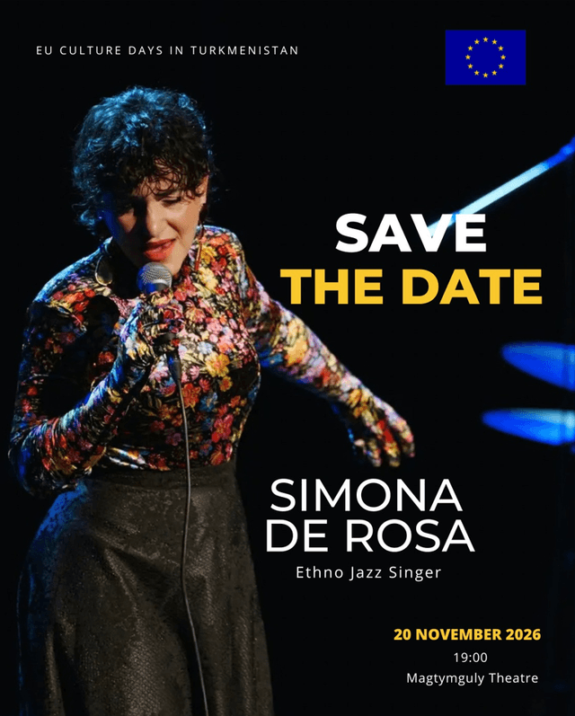 Simona De Rosa Aşgabatda çykyş eder