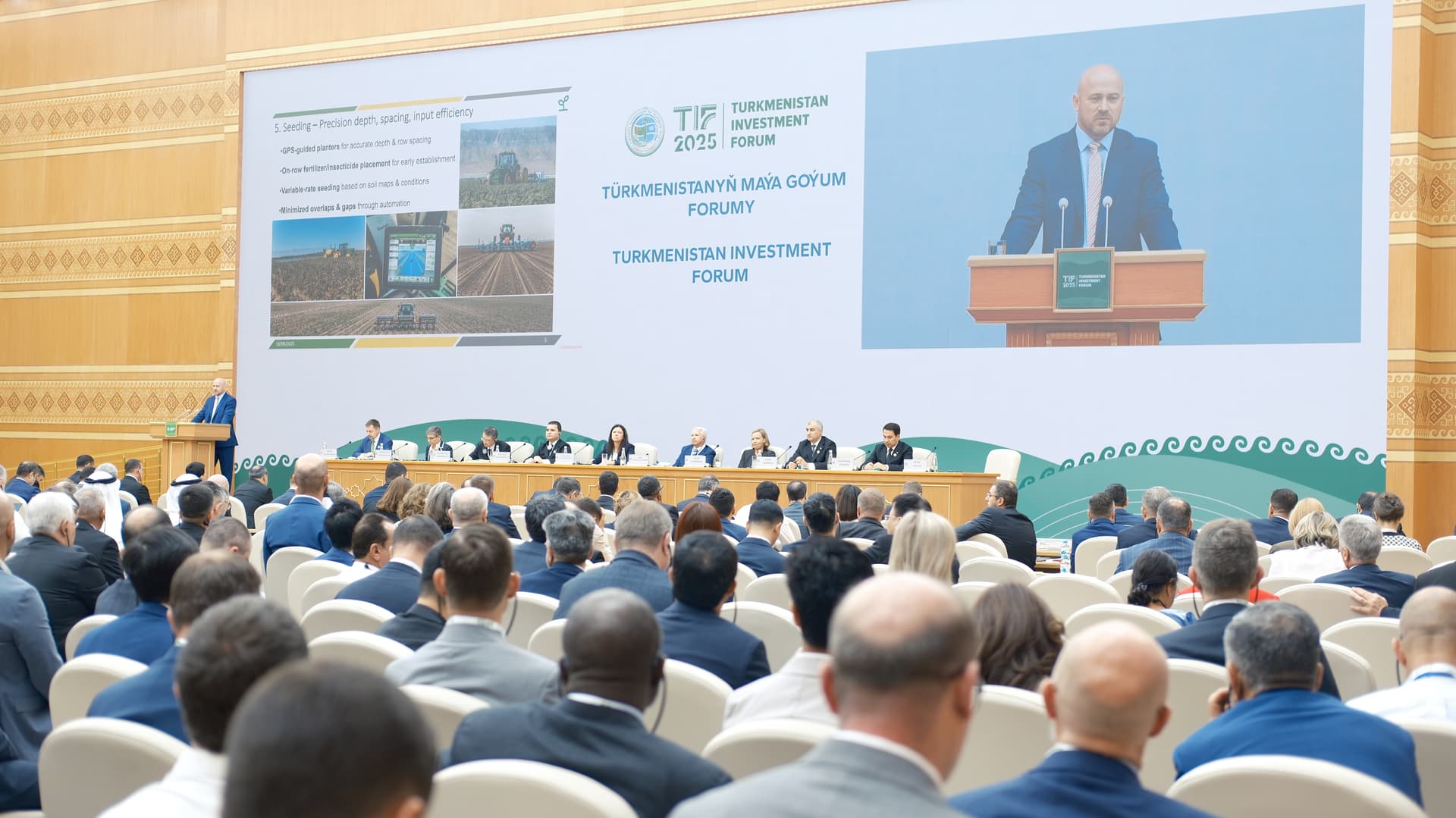 Türkmenistan maýa goýum forumy (TIF 2025) Awaza milli syýahatçylyk zolagynda geçirilýär - Media 6
