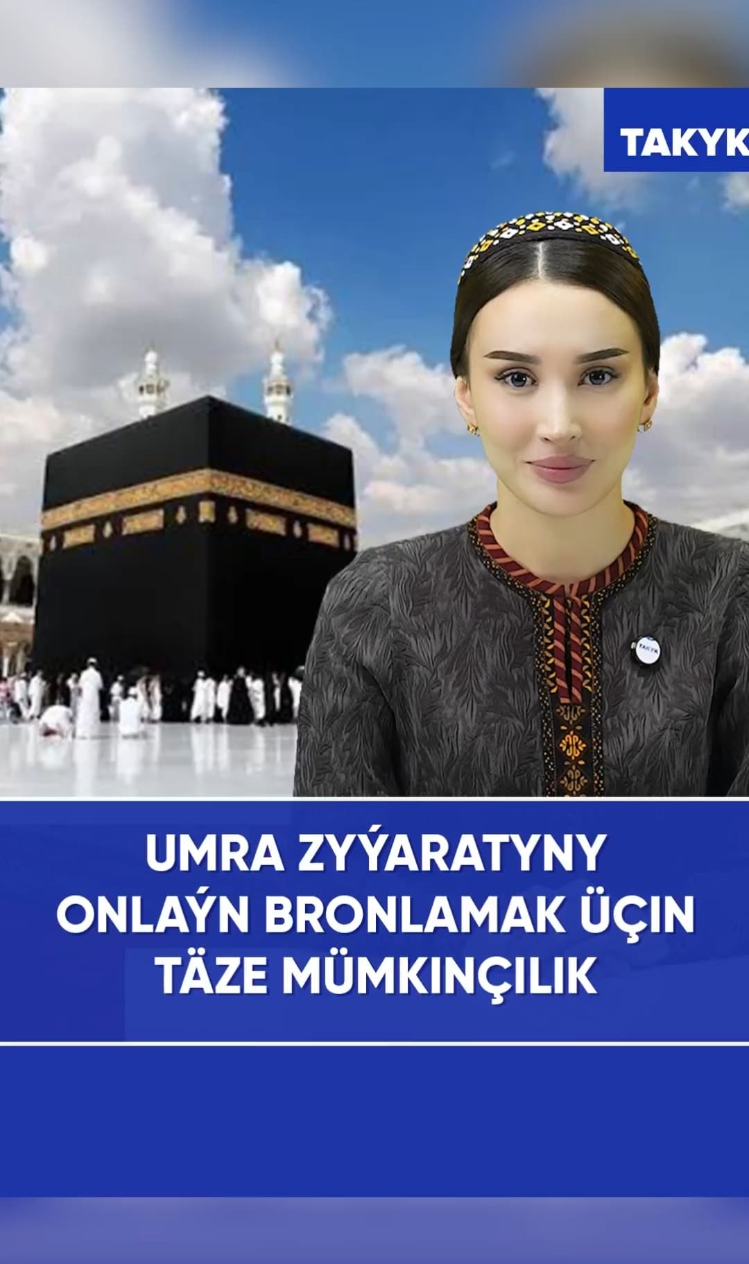 Umra zyýaratyny onlaýn bronlamak üçin täze mümkinçilik