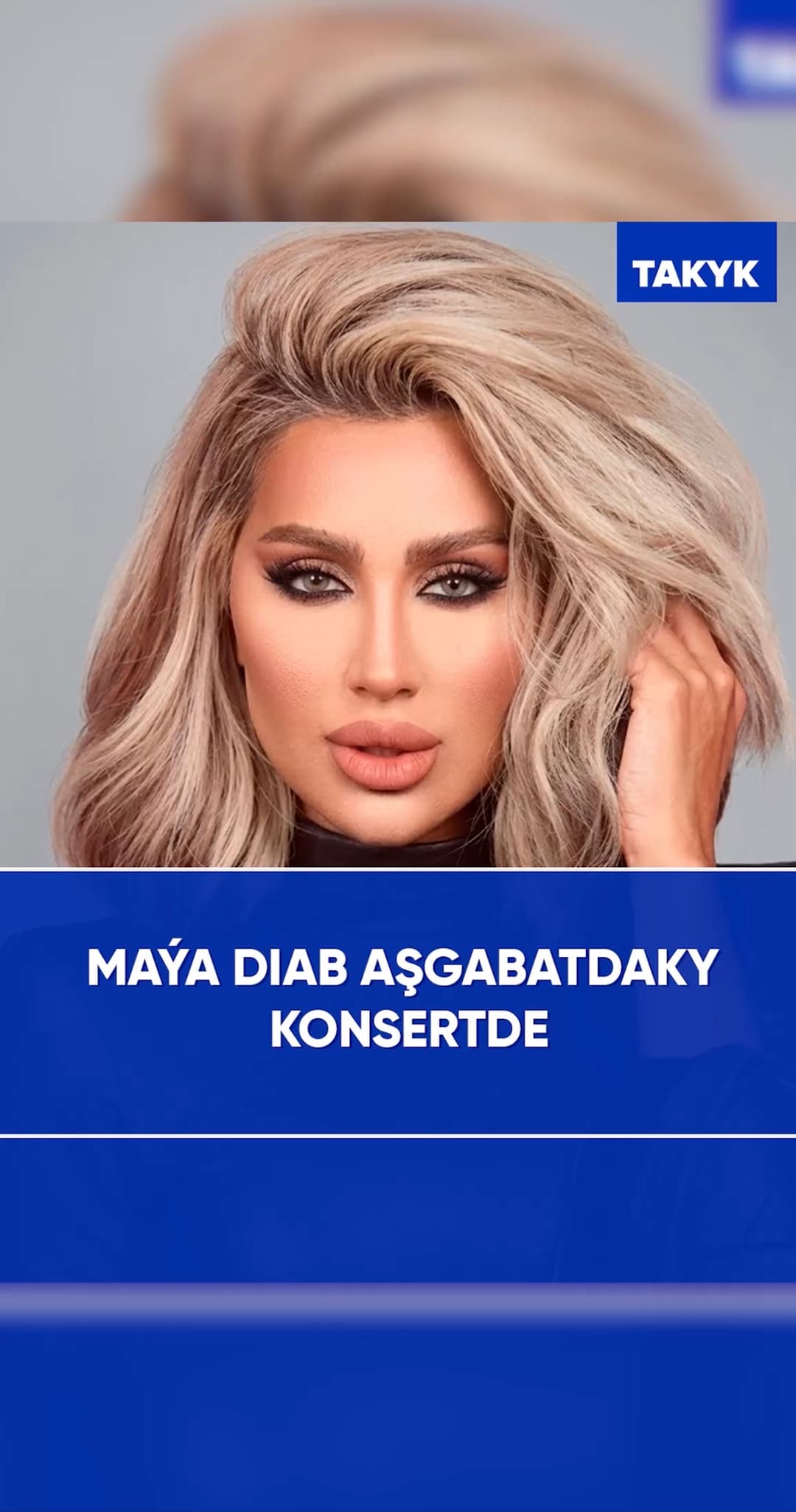 Maýa Diab Aşgabatdaky konsertde