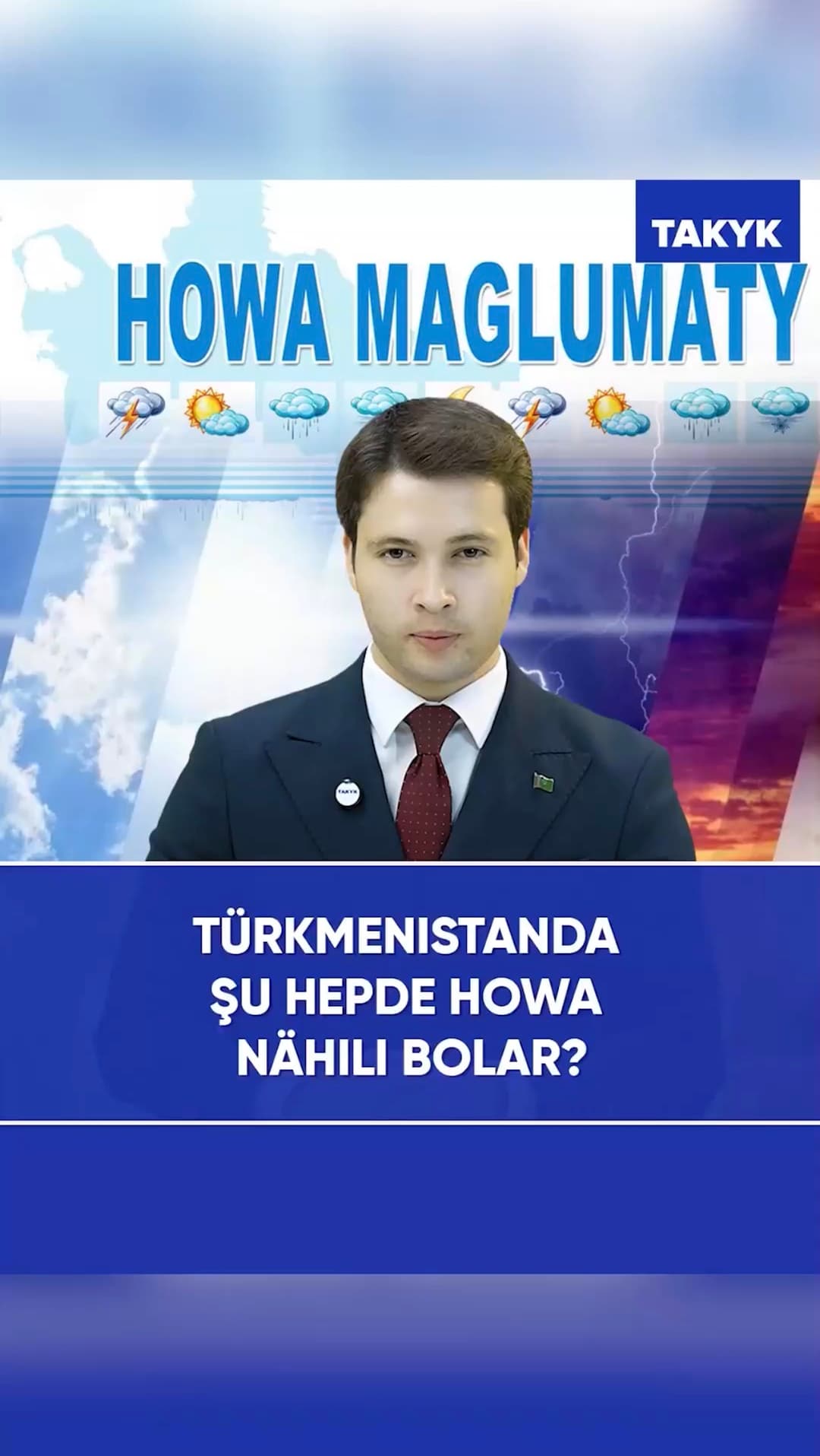 Türkmenistanda şu hepde howa nähili bolar?