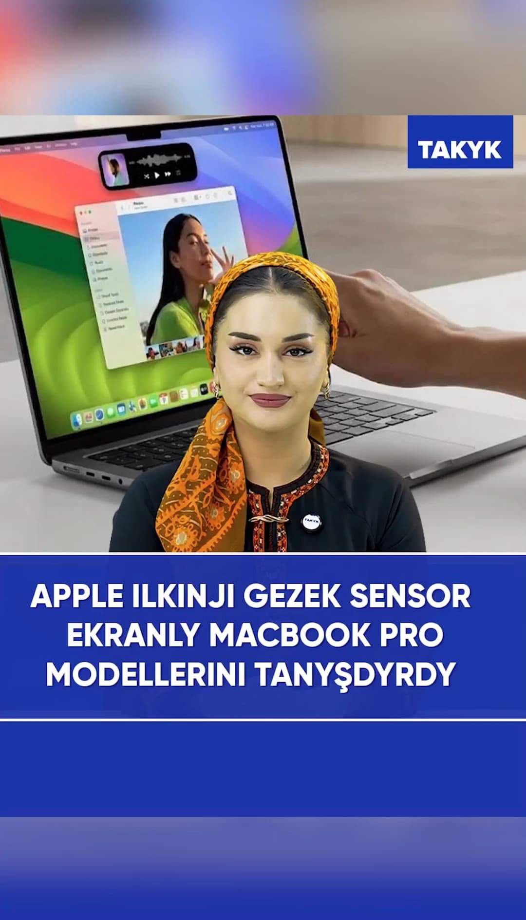 Apple ilkinji gezek sensor ekranly MacBook Pro modellerini tanyşdyrdy