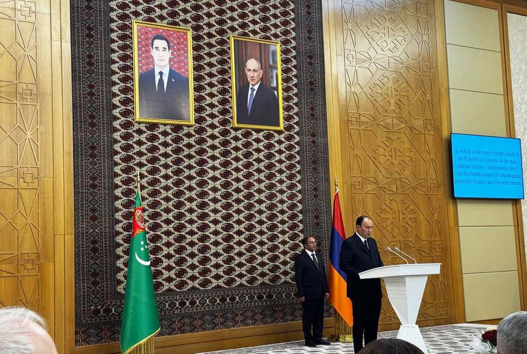 Independence Day of Armenia solemnly celebrated in Ashgabat