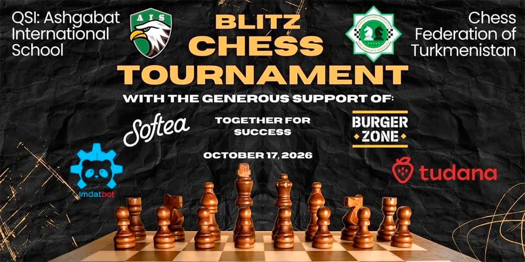 Ashgabat to Host Open Youth Blitz Chess Tournament for Schoolchildren