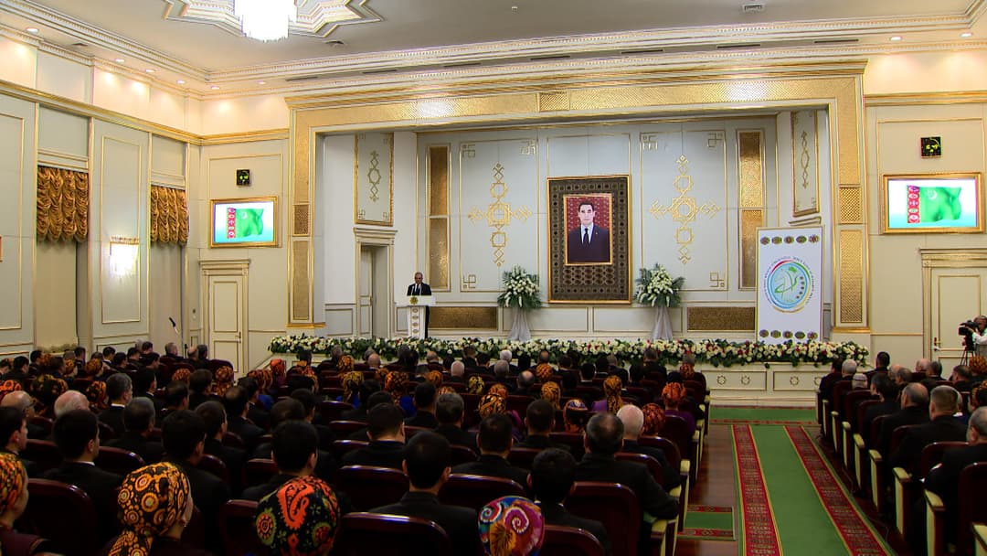 Academic titles were awarded at the Academy of Sciences of Turkmenistan