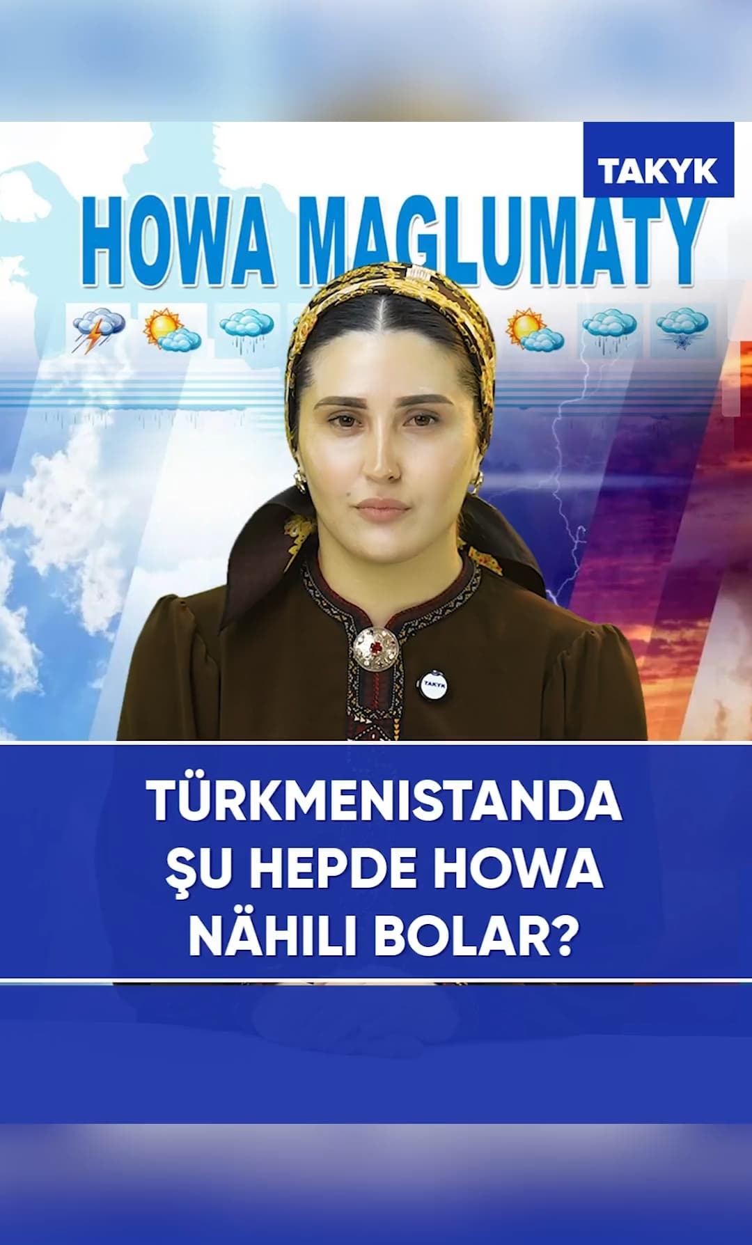 Türkmenistanda şu hepde howa nähili bolar?